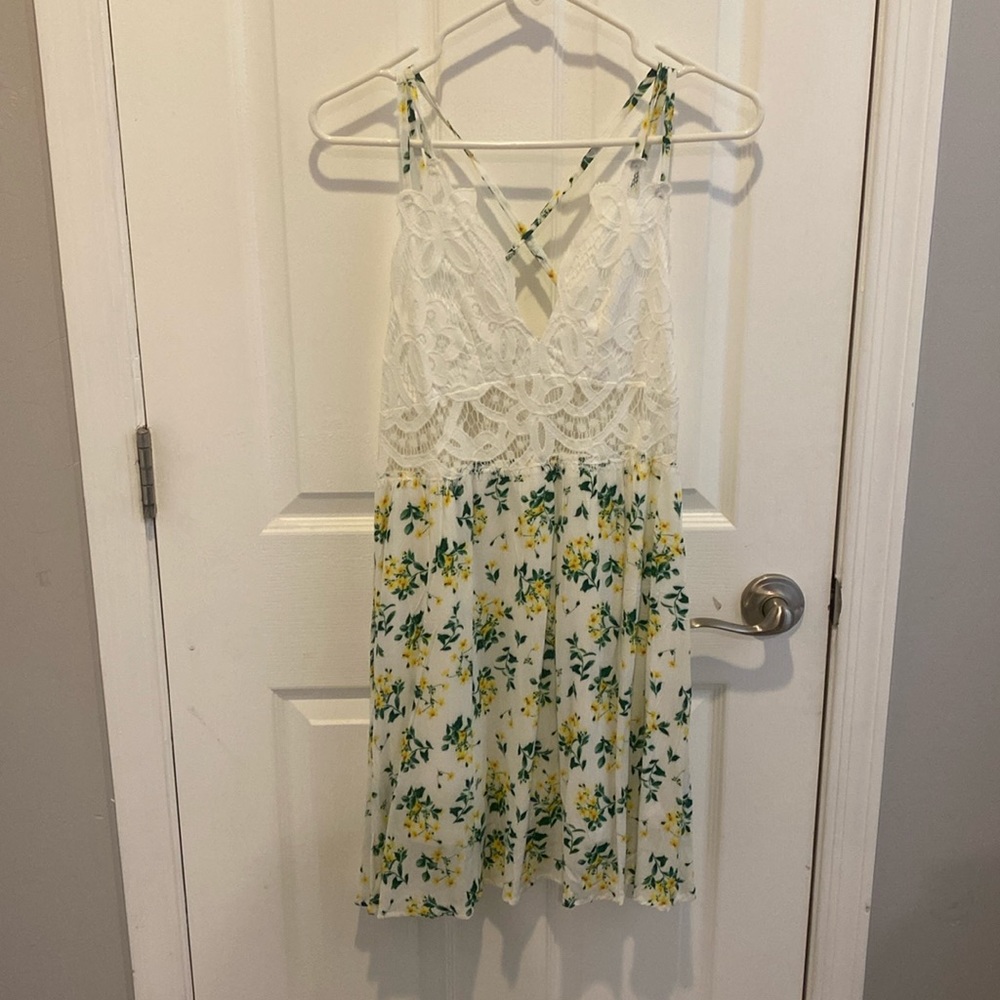 Almost Famous size L dress, see through mid section